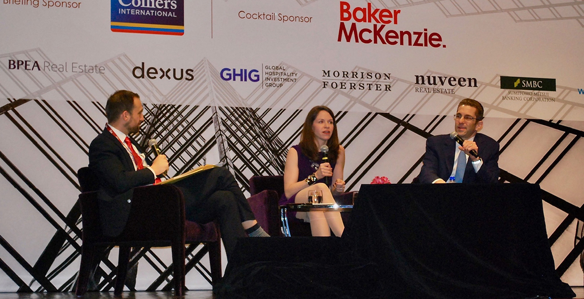 Blackstone CoHeads of Real Estate Ken Caplan and Kathleen McCarthy at