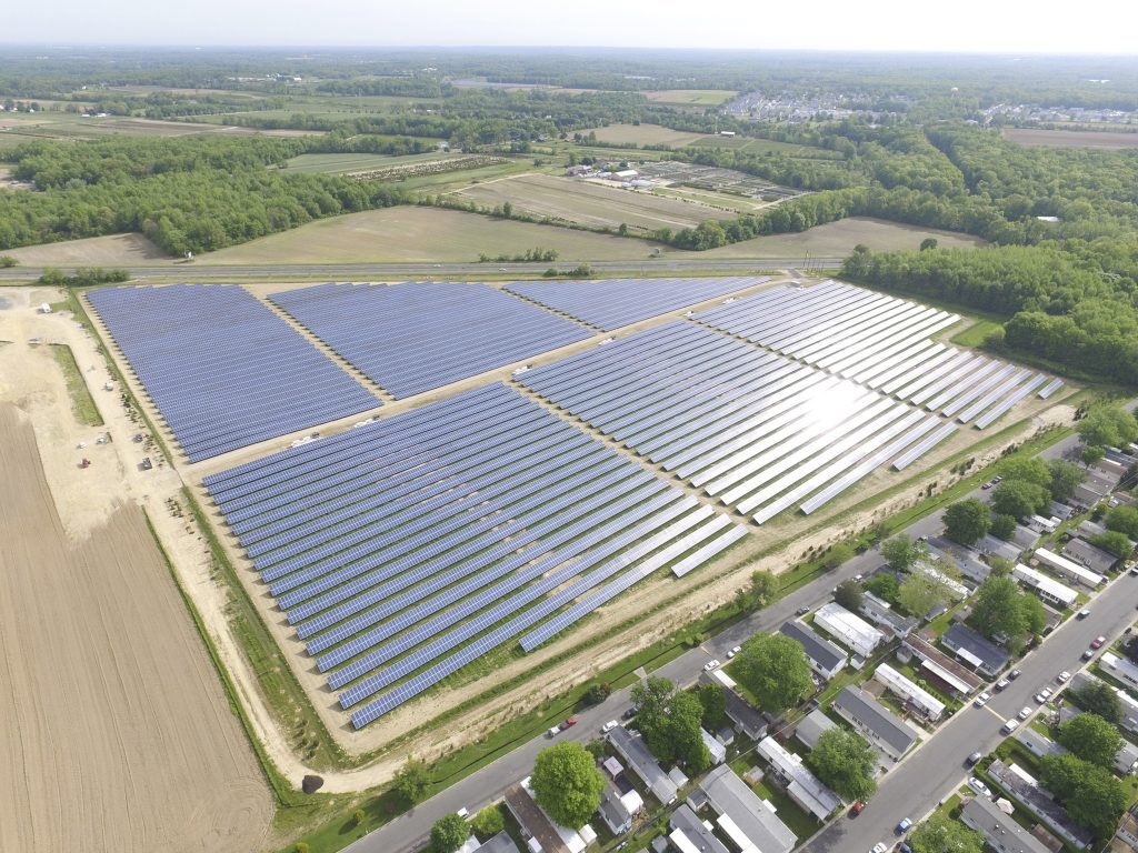 Solar installation from Altus, a Blackstone investment