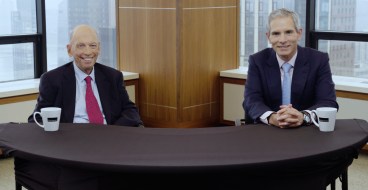 Joe Zidle and Byron Wien