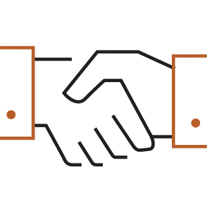 Handshake icons
