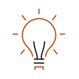 Light bulb icon