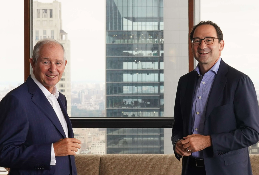 Steve Schwarzman and Jon Gray