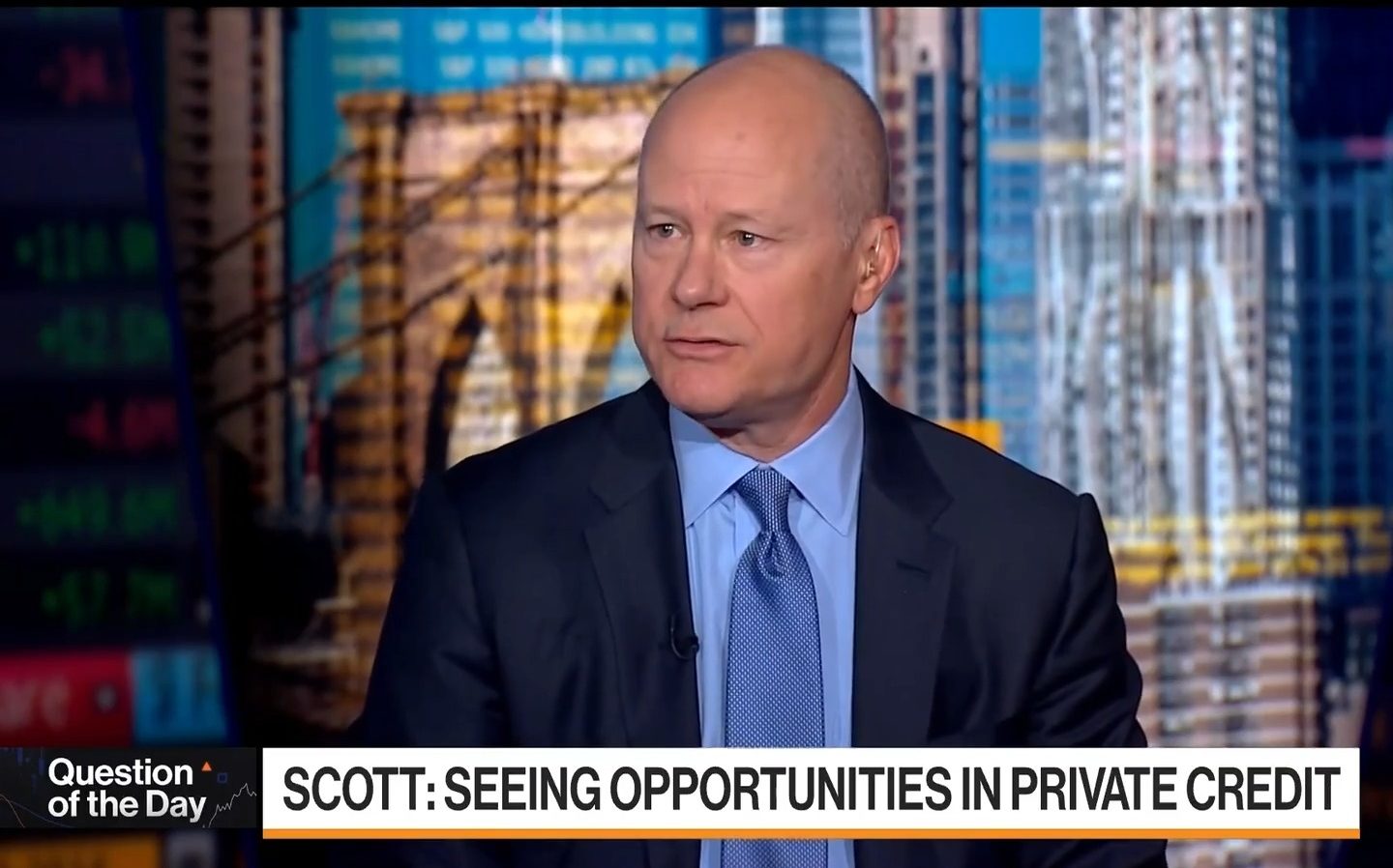 Dwight Scott, blackstone Credit, Bloomberg Interview