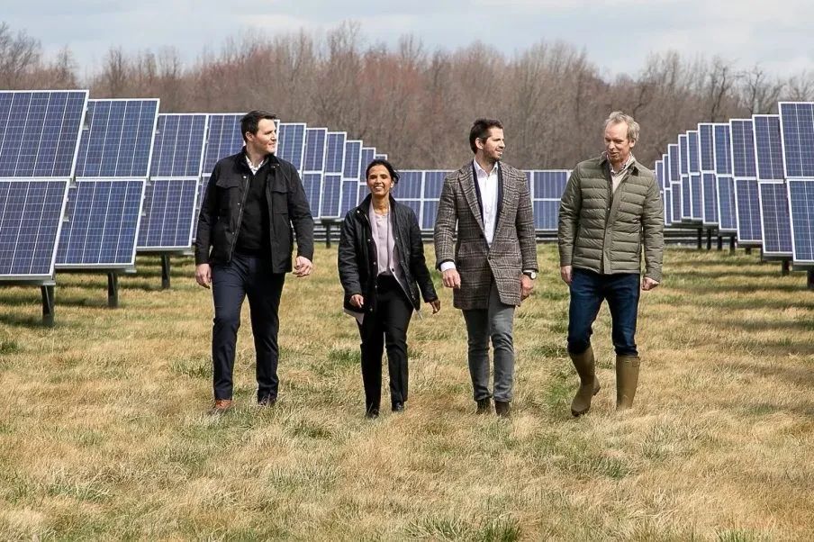 Blackstone Team with Altus Power Solar Panels